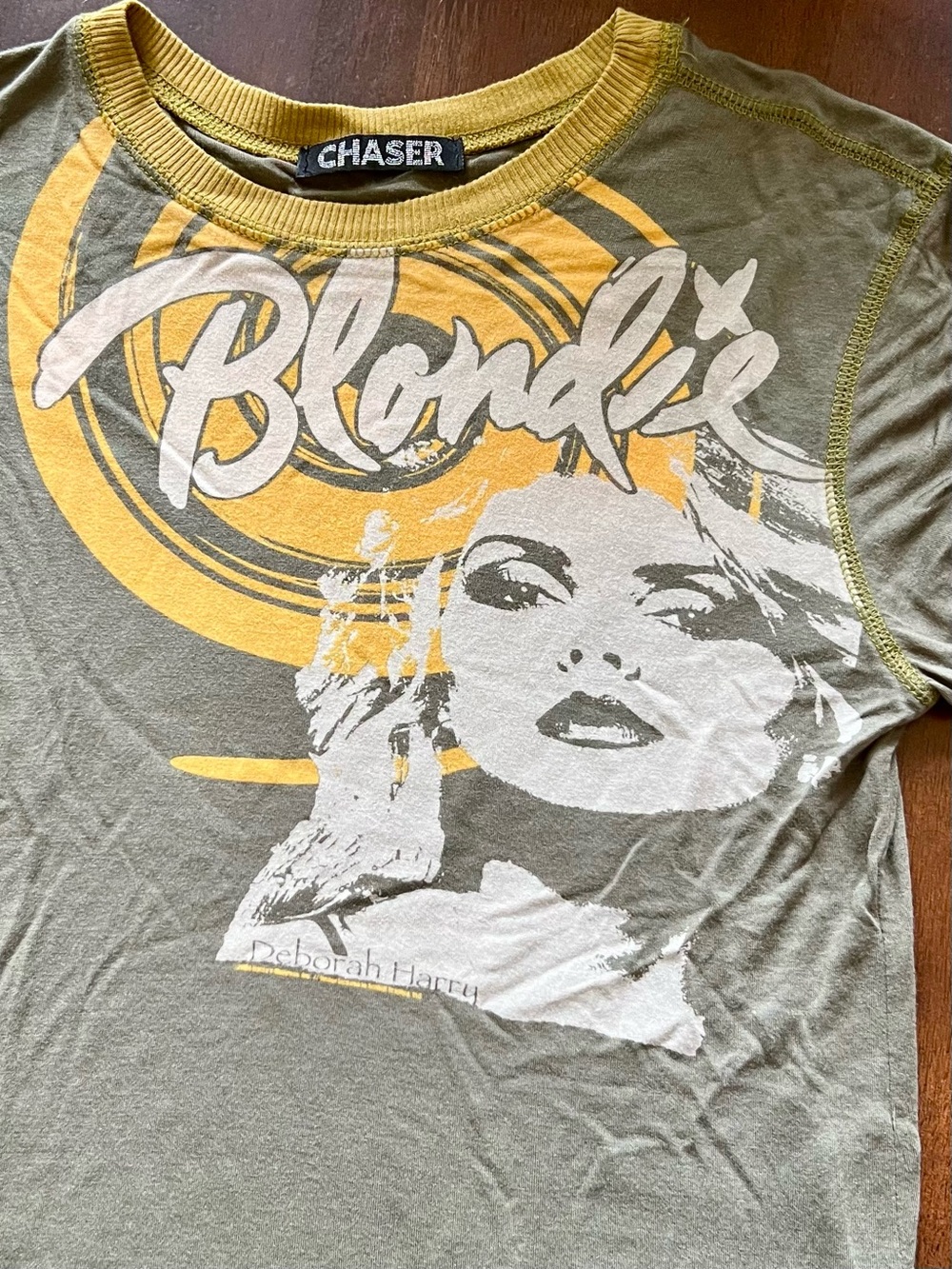 Vintage Blondie Deborah Harry ringer tee - L (fits like M or S)